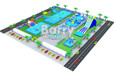 Raksasa Taman Hiburan Tiup Land Builder Taman Air Tanah Barry