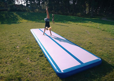 EN71 Inflatable Air Track 20'X3.3'X4 '' (6 * 1 * 0,1 m) Atau Peralatan Senam Custom Made Track Jatuh