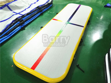 Pas Olahraga Halaman Belakang Anak-anak Hadiah Inflatable Gym Mat, Air Track Pro Untuk Membangun Tubuh