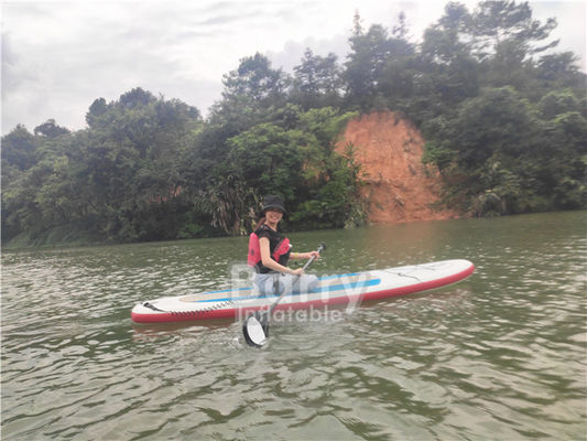 Papan Dayung Berdiri Tiup PVC Tarpaulin Kustom 0.6mm