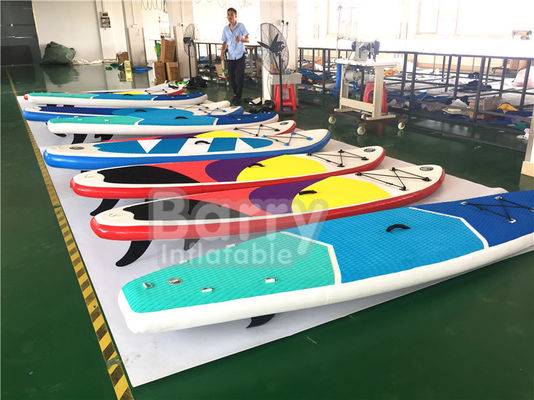 Touring Paddle Board Inflatable Sup Kit Tekanan Tinggi 15isp Dengan 3 Sirip