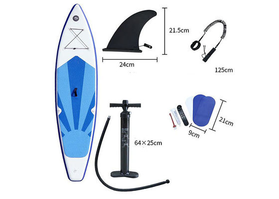 Drop Stitch PVC 14 '' Set Papan Dayung Tiup Berdiri