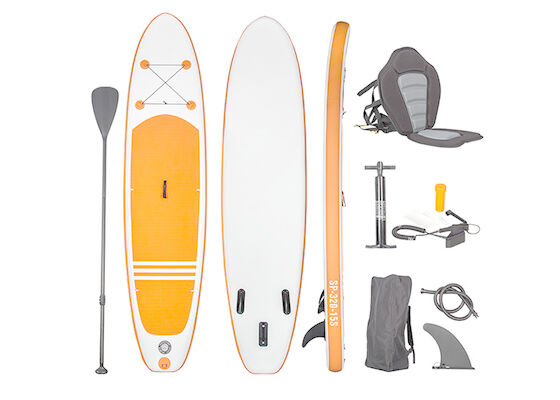 Double Layers Inflatable Stand Up Paddle Board Untuk Danau Laut