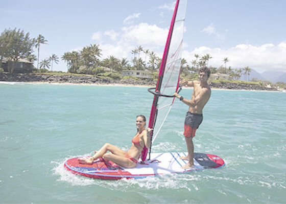Drop Stitch PVC Water Sports Stand Up Papan Dayung Tiup