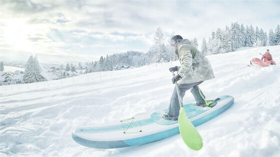 -50 Celcius Cold Winter Stand Up Paddle Board Dengan Sertifikasi BSCI