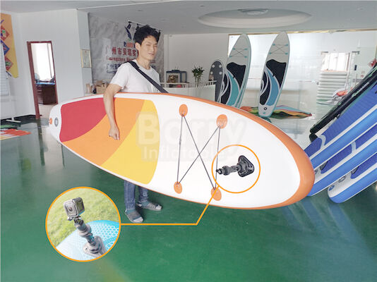 Papan Isup Papan Selancar Tiup PVC Dengan Antarmuka Selfie Cmara
