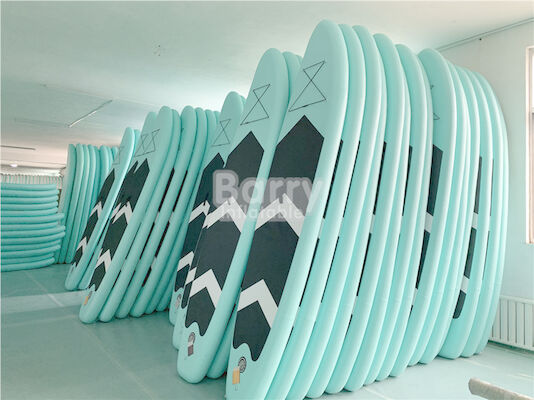 Papan Dayung Tiup Pengiriman Drop Disesuaikan Untuk Berselancar Papan Dayung Portabel Youth Sup Board Touring