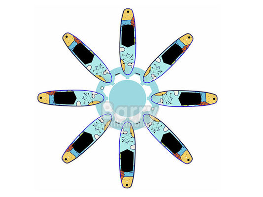 Dok Platform Sup Udara Stasiun Docking Yoga Tiup 6'6