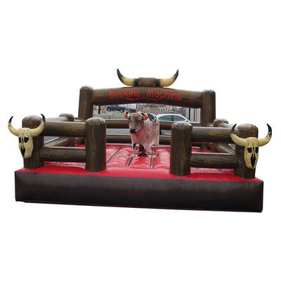 Komersial 5*5m Tiup Rodeo Mekanik Bull Ride