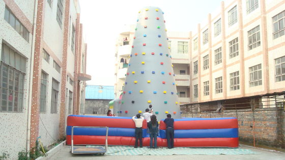 Dinding Panjat Tebing Tiup Profesional Inflatable Climber Bouncy Game