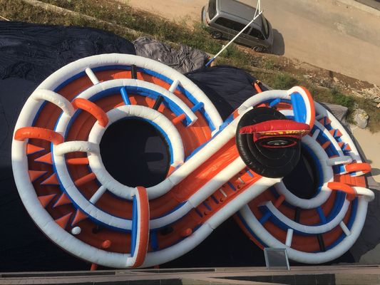 Kursus Rintangan Tiup Taman Bermain Trampolin Sisir Tiup
