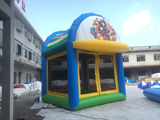 Waterproof Hat Shape Girls Bounce House Bouncer 6 * 5 * 5m