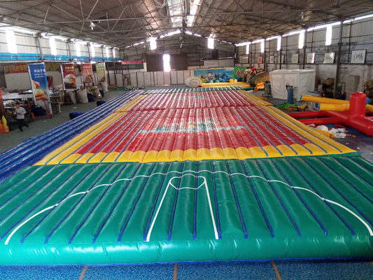Kasur Bouncer Track Udara Tiup Tahan Air Langsung Jatuh