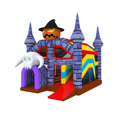 Anak-anak PVC Inflatable Bouncer House Jumping Castle Untuk Festival Halloween