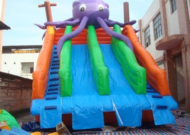 Lucu Slide Tiup Komersial, Slide Tiup Renang Untuk Taman Air
