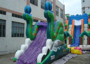 20 Kaki Luar The Hulk Slide Inflatable Komersial Dengan Sisi Ganda