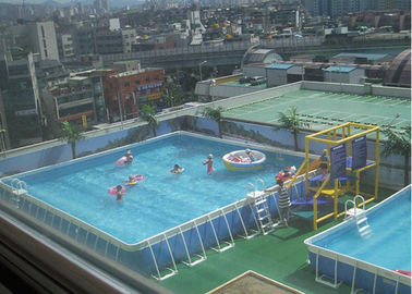 Kolam Square Metal Frame Outdoor, Metal Frame Kolam Renang Untuk Sewa
