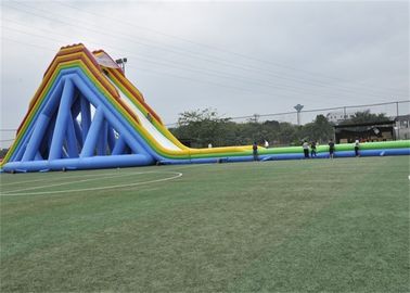 Keselamatan Luar Ruangan Besar Meledakkan Air Slide Untuk Game Tiup Raksasa