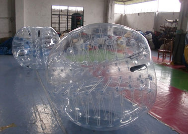 Anak-Anak Dan Orang Dewasa Tubuh Bumper Bola Transparan Luar Permainan Tiup