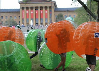 Manusia Sized Gila Sepakbola Bubble / Manusia Tiup Bumper Bubble Ball