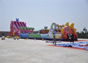 Kursus rintangan tiup yang menarik, Adrenalin Rush Inflatable Extreme Rintangan