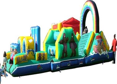 ODM Kartun Tiup Hambatan, Vertikal Rush Hambatan Inflatables