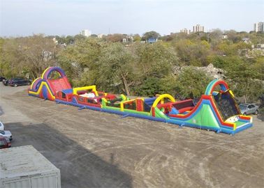 Magnificant Children / Adult Bouncy Obstacle Inflatables Untuk Persewaan