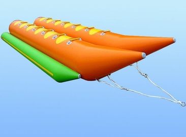 0.9mm PVC Inflatable Toy Boat, Double Inflatable Fishing Boat untuk Olahraga Air