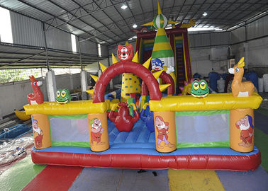 Durable Inflatable Bouncy Jumping Castle / Bouncy Castle Combo Park