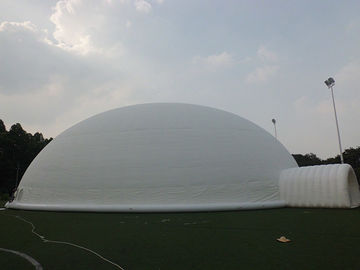 Besar 0.55mm PVC Terpal Putih Dome Lgloo Tenda Tiup Untuk Pesta