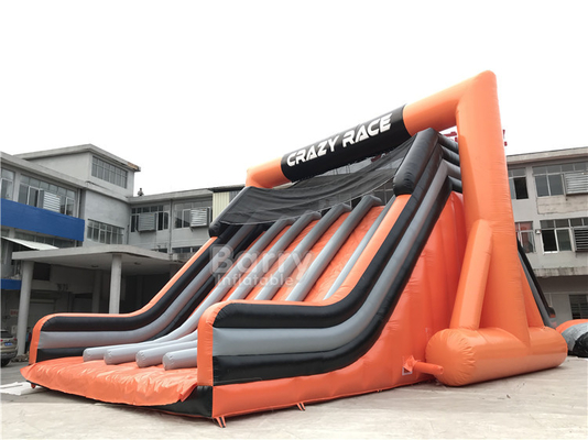 PVC Tarpaulin Adult Inflatable 5k Obstacle Course Untuk Running Race OEM