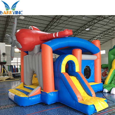 6mLX5mWX4mH Inflatable Bouncer Kids Jumping Castle Dengan Slide