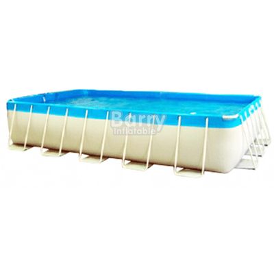 EN71 Bingkai Logam Kolam Renang 0.9mm PVC Untuk Taman Hiburan Musim Panas