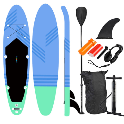 0.9mm PVC Non Slip Stand Up Paddle Board Tiup 300x76x15cm