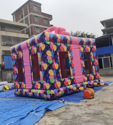 Tahan Air 4x4m Inflatable Bouncer Children Castle Playground Equipment
