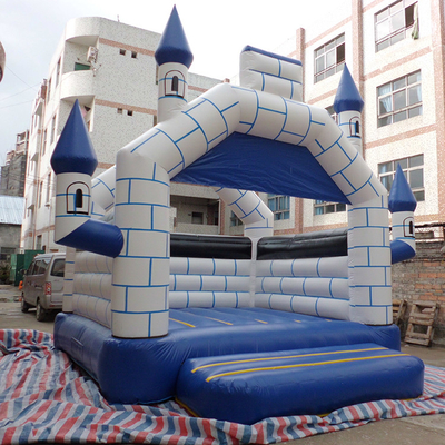 0.55mm PVC Komersial Bouncer Combo Inflatable Jumping Castle Untuk Anak-Anak