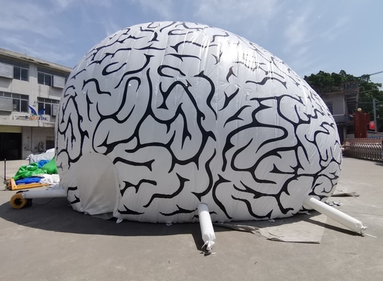 Outdoor PVC Brain Kids Pop Up Play Tent Untuk Acara Pesta OEM